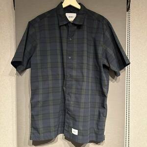 Wtaps 21SS UNION 01 SHIRT GREEN 03 LサイズCOPO.RIPSTOP.TEXTILE.COOLMAX 211TQDT-SHM03 ダブルタップス 