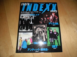 SHOXX INDEXX 2009 ショックス インデックス//ナイトメア/アリス九號./the GazettE/LM.C/アンティック-珈琲店- //