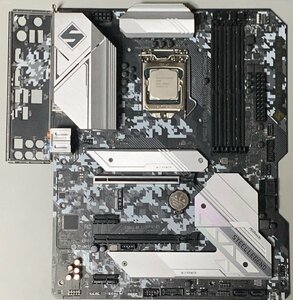 【中古/軽微不良等】ASRock B460 Steel Legend Celeron G5900 パネル付属 / LGA1200 Intel第10世代 ATX LED発光可