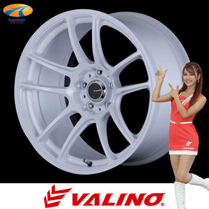 VALINO ヴァリノ Bushou[武将]×Advanti RACING N820S 車検対応 ホイール 18インチ×10.5J 5H 114.3 73.1φ +35 ホワイト 2本