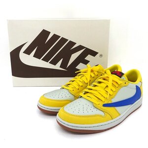 ★未使用★NIKE×TRAVIS SCOTT(ナイキ×トラヴィス スコット) WMNS AIR JORDAN 1 LOW OG SP スニーカー 28.0cm US11 DZ4137-700★【AP126】