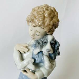 訳あり★絶盤★美品★リアドロ Lladro 【僕の相棒】 フィギュア フィギュリン アンティーク ビンテージ☆貴重