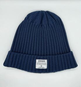 goodenough ニットキャップ ネイビー NAVY ニット帽 ビーニー 帽子 サイズフリー グッドイナフ 完売品　