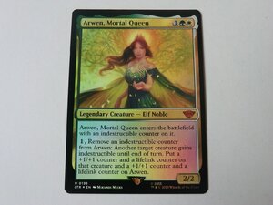 MTG 美品 【人の子の女王、アルウェン（FOIL）】 （神話レア） 指輪物語：中つ国の伝承 LTR 英 2枚迄