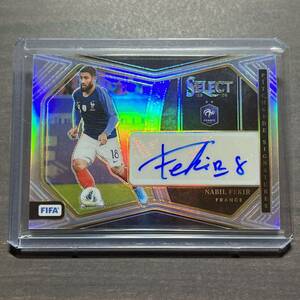 Nabil Fekir Pitchside Signatures Auto 2023-24 Panini Select FIFA Soccer Autograph 直筆サイン