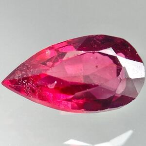 1円〜!!ソ付!!〔天然スピネル0.683ct〕d 約4.05×7.38mm ルース 裸石 宝石 ジュエリー jewerly red spinel DC0/DC0 テEA0 w4 マ71