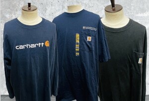 ost Carhartt カーハート 長袖半袖 3枚セット ビッグサイズ