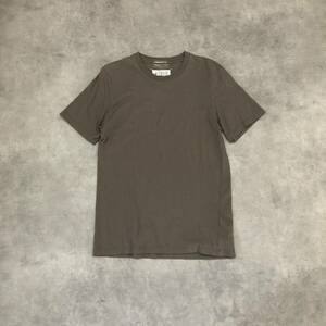 GQ174◇MAISON MARGIELA : 22ss ORGANIC PACK TEE◇S◇グレージュ系 メゾンマルジェラ パックTシャツ