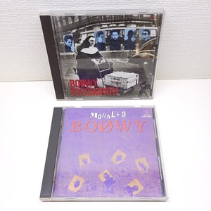 【送料無料 中古CD】BOOWY/PSYCHOPASS/MORAL+3 2枚セット J-POP J-ROCK 氷室京介 布袋寅泰 