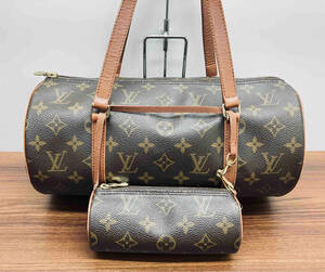 【LOUIS VUITTON】／モノグラム NO0994／M51365／旧パピヨン バッグ ハンドバッグ ポーチ付 ルイ・ヴィトン レディース 中古　保存袋