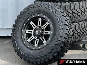 純正フェンダー対応！ 17インチ タイヤホイールセット pcd139.7 6h YOKOHAMA 265/65R17 サーフ プラド ハイラックス タコマ オフロード