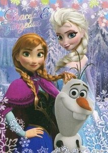 中古パズル アナ＆エルサ＆オラフ 「アナと雪の女王」 ジグソーパズル 216ピース