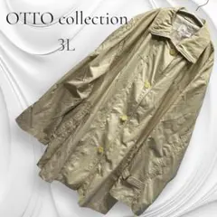 OTTO collection オットーコレクションモッズコート ベージュ 3L