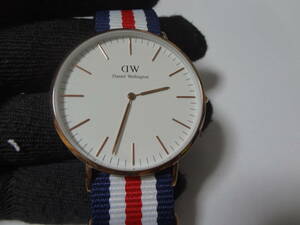 Daniel Wellington ダニエル・ウェリントン 0102DW 展示未使用品 電池交換済