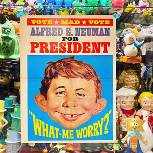 mad magazine マッド アルフレッドイーニューマン ヴィンテージ ポスター デッド マッドマガジン alfred e.neuman