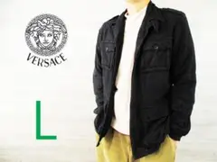 VERSACE●ヴェルサーチイタリア製＜サファリジャケット＞M180ｍ