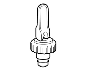 パナソニック部品：コック栓Bユニット/AVA27-172-W業務用ミキサー用