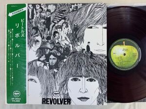 赤盤 ビートルズ THE BEATLES / REVOLVER リボルバー 帯付き Apple AP-8443