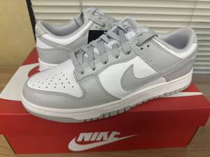 Nike Dunk Low Grey Fogナイキ ダンク ロー グレーフォグ 白灰色　27.5 DD1391-103 新品未使用