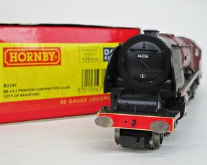 HORNBY R3241 BR 4-6-2 PRINCESS CORONATION CLASS CITY OF BRADFORD 46236【ジャンク】deh103002