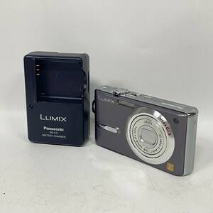 1円~【ジャンク品】パナソニック Panasonic LUMIX DMC-FX9 LEICA DC VARIO-ELMARIT 1:2.8-5.0/5.8-17.4 ASPH. デジタルカメラ J150448