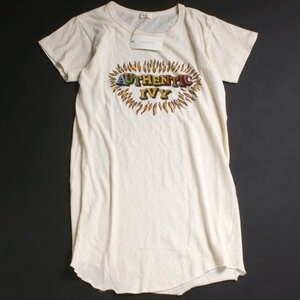 【タグ付き・新品・定価9,450円】Inpaichthys Kerri Crew neck Tee sizeS IVORY 0511489 インパクティスケリー クルーネック Tシャツ