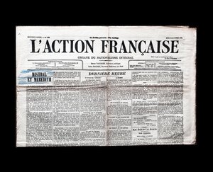 フランス 1909年 パリの新聞 L