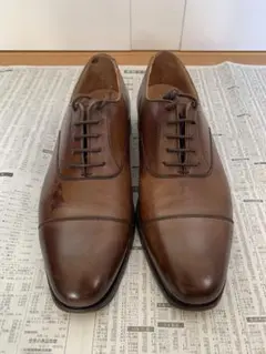 CROCKETT&JONES クロケット&ジョーンズ　革靴　茶色　5ハーフ