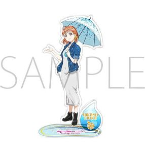 ●新品・未開封/高海千歌 Rain ラブライブ! サンシャイン!! アクリルスタンド /グッズ類：ストラップ・キーホルダー系●