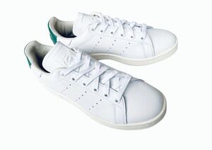 新品!! 希少!! 19年 adidas Originals STAN SMITH スタンスミス レザー 白 × 緑 us 5 / 23 ㎝ 天然皮革 正規品