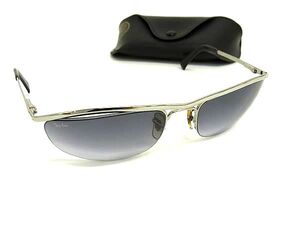 1円 ■美品■ Ray-Ban レイバン RB3154 003/17 62□19 サングラス 眼鏡 メガネ メンズ シルバー系 BI6147