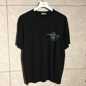 ONtheCORNER ITEM No.1358/COMMEdesGARCONS HOMME コムデギャルソンオム フラワープリント ロゴプリント カットソー AD2001 PLUS プリュス