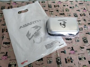 ●ABARTH FIAT 595 スコーピオン アバルト スマホ タバコ 収納 ショルダー セミハード ケース 純正 ノベルティ 販促品 非売品 未開封品④