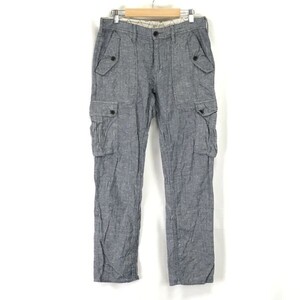 ムッシュニコル/MONSIEUR NICOLE★多ポケット/カーゴパンツ【46/メンズM/股下79cm/グレー/gray】Pants/Trouser◆pBH567