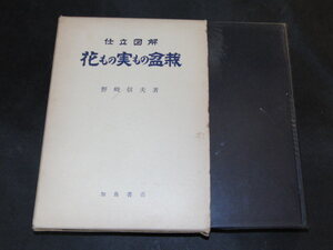 j4■花もの実もの盆栽 野崎信夫著/加島書店/昭和40年８版