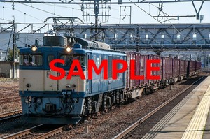 Ｄ-５C【鉄道写真】Ｌ版４枚　EF64　貨物列車　（２）