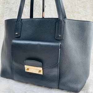  フルラ FURLA メトロポリス メンズ A4収納 ビジネス トートバッグ 肩掛け ハンドバッグ 大容量 レザー レディース ブラック 黒