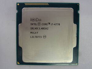 ★Intel /CPU Core i7-4770 3.40GHz 起動確認済み！★