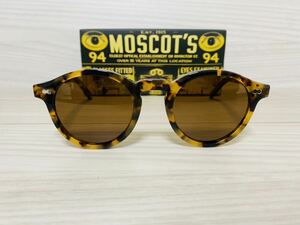 MOSCOT モスコット★ミルゼン★サングラス★MILTZEN★伊達眼鏡 ボストン 人気 鼈甲柄 セルフレーム★未使用 美品★