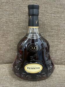 ヘネシーXO 黒キャップ クリアボトル 700ml 未開栓Hennessy 