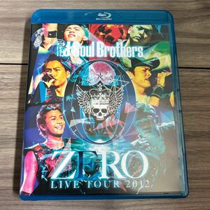 三代目J Soul Brothers LIVE TOUR 2012 0～ZERO～ Blu-ray ブルーレイ ELLY 岩田剛典 今市隆二 登坂