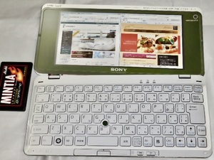 原寸大カタログ のみ sony vaio type P 2009