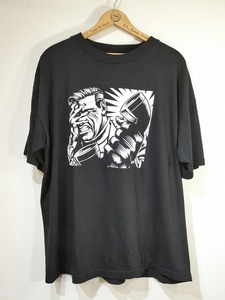 レア 希少 DEAD STOCK デッドストック 90s 1996 ビンテージ KMFDM RULES アメコミ風 アルバム バンド ロック Tシャツ XL 80s 00s USA EU