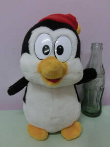 ウッディー ウッドペッカー◆チリーウィリー 1989 ビンテージ ぬいぐるみ人形 24cm 昭和レトロ ペンギン◆Woody Woodpecker Chilly Willy