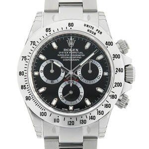 ロレックス デイトナ 116520 ブラック ランダム番 未使用 メンズ 腕時計
