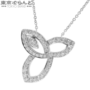 103018826 ハリーウィンストン HARRY WINSTON リリークラスター ペンダント PEOPMQRFLC Pt950 ダイヤ ネックレス レディース 仕上済