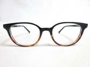 13139◆One_Three Compound Frame ワンスリー CF-05 48□19-142 Color.1 メガネ/眼鏡 HANDMADE IN JAPAN 中古 USED
