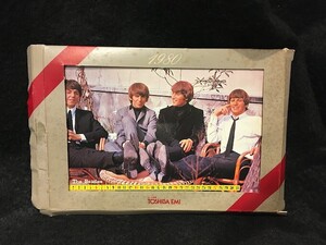 *76JG05　東芝EMI　カレンダー　1980　非売品　The Beatles ビートルズ