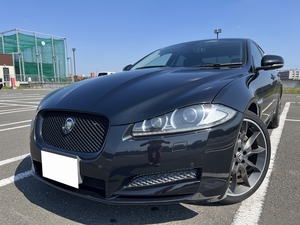 カッコいい～!!限定車 JAGUARジャガーXFブラックパックリミテッド!! 黒ボディー&黒革&専用20インチAW!! 記録簿! スペアキ-! 予備検付売切!!