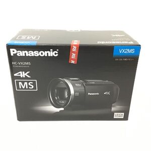 1円～ 未使用品 Panasonic パナソニック デジタル4Kビデオカメラ ブラック HC-VX2MS-K 4K対応 卒業式 入学式 ビデオカメラ